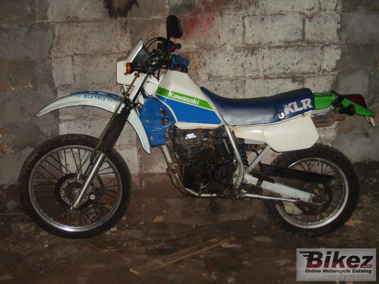 Big nymous user. klr 250 picture and wallpaper from Bikez.com